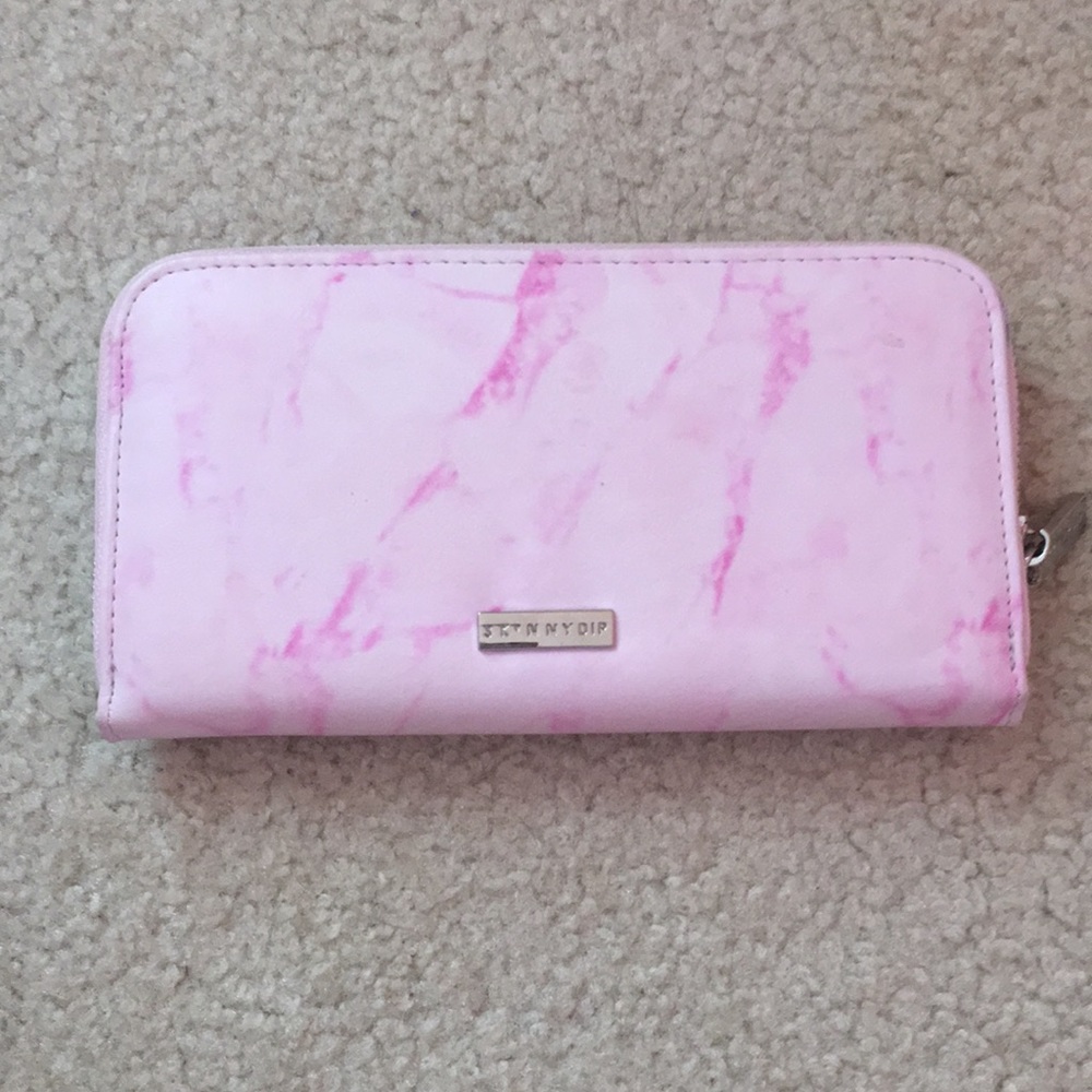 A Pink Tie Dye Wallet